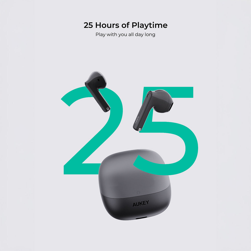 TWS EP-M4 Move Vibe True Wireless Bluetooth Earbuds with ENC | Lightweight & Compact with Fast Charging