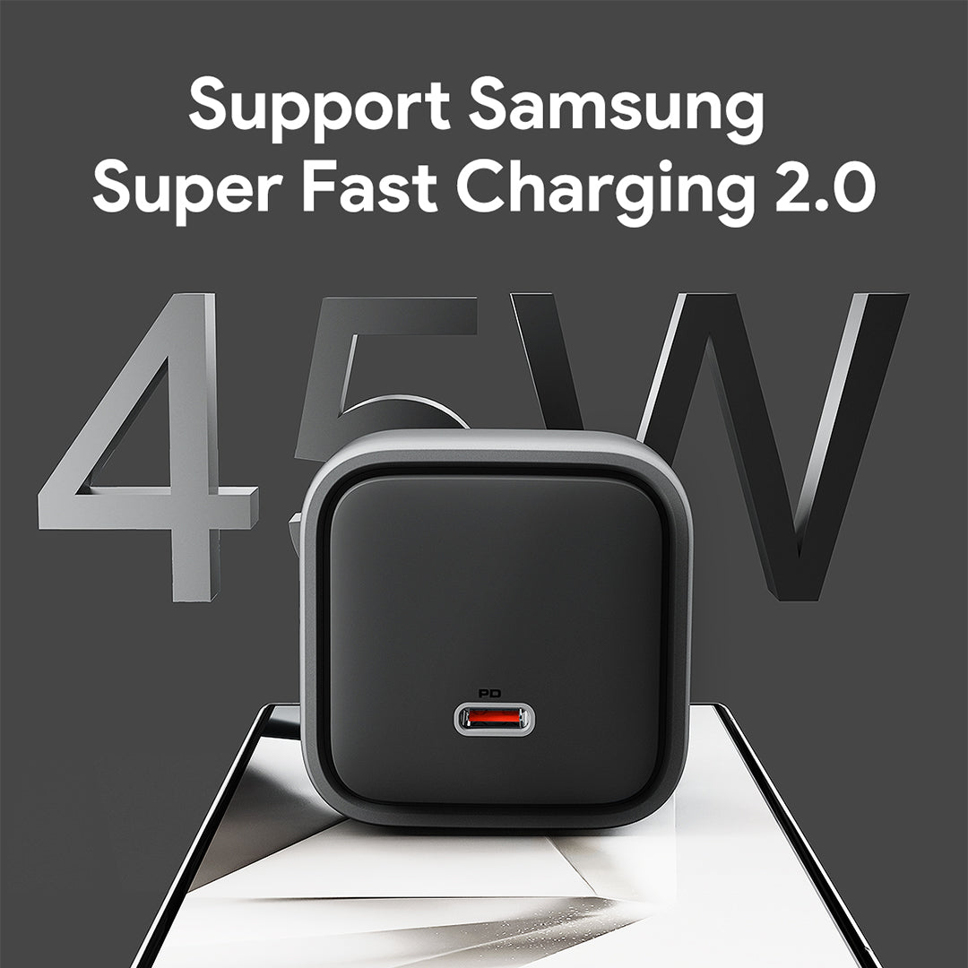 PA-C2 Comet 45W PD Wall Charger with GaN Technology