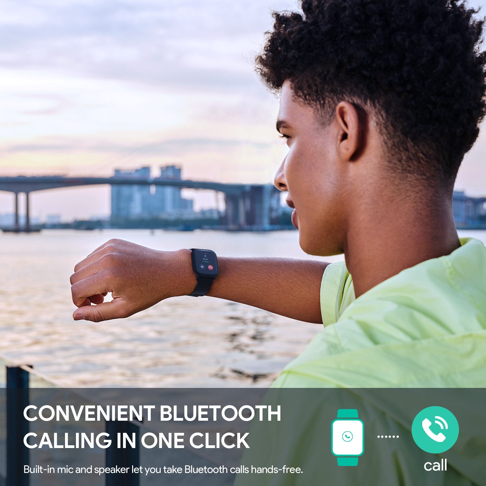 SW-1S Smart Watch 1S Fitness Tracker Water Resistance 30 sports mode Bluetooth call health monitoring