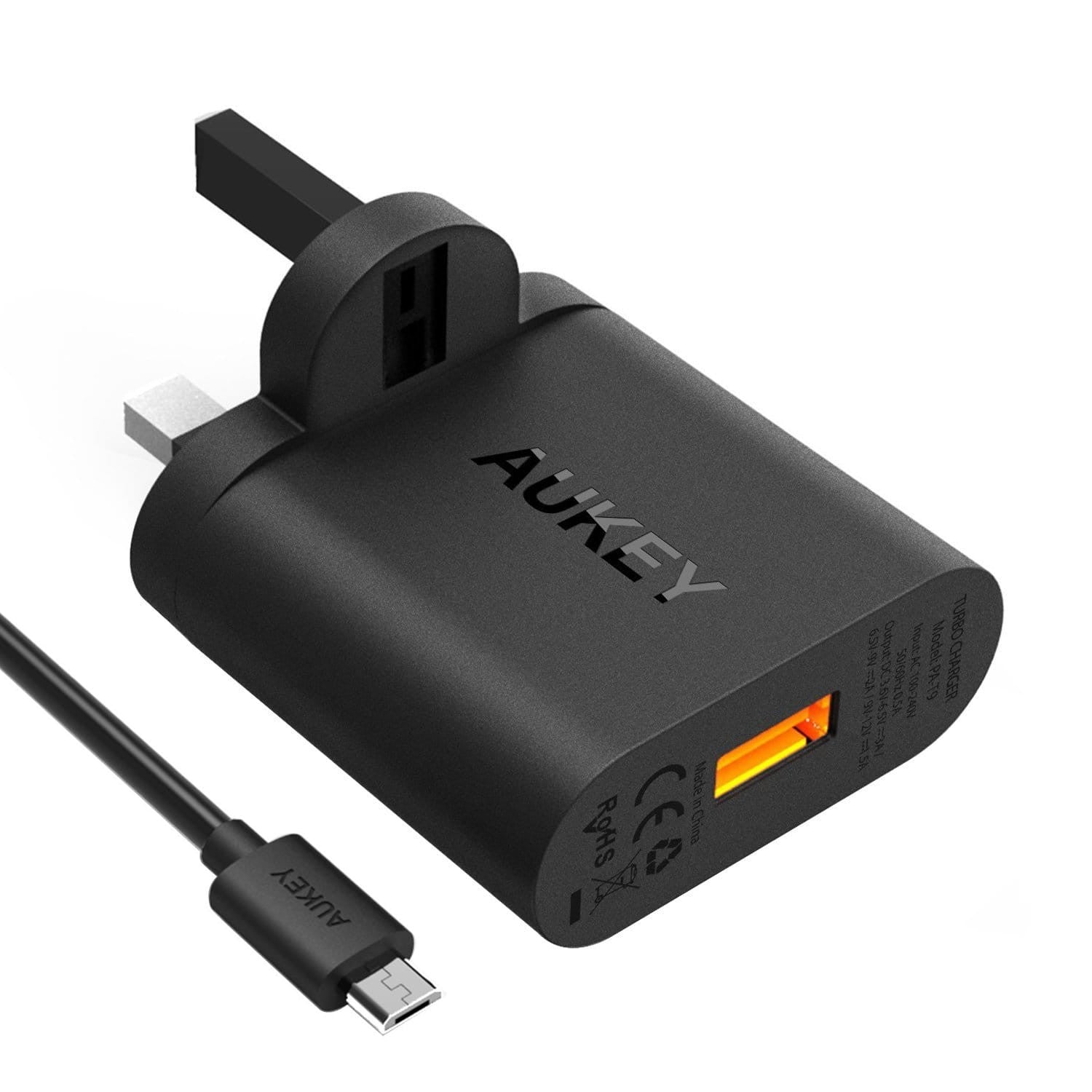 AUKEY PA-T9 19.5W Qualcomm Quick Charge 3.0 USB Travel Wall Charger - Aukey Malaysia Official Store