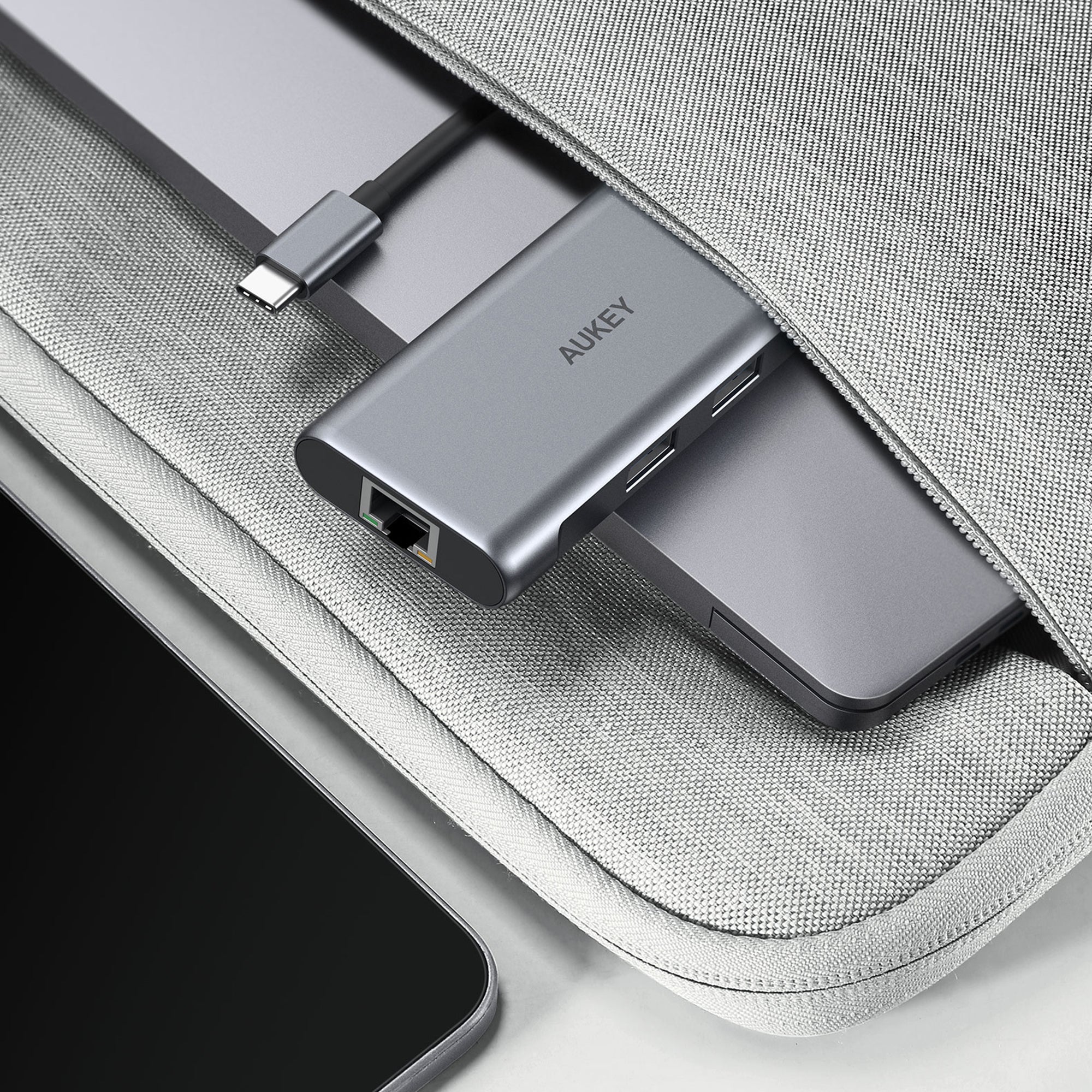 CB-C75 6-In-1 100W USB C Hubs With HDMI USB3.0 Ethernet