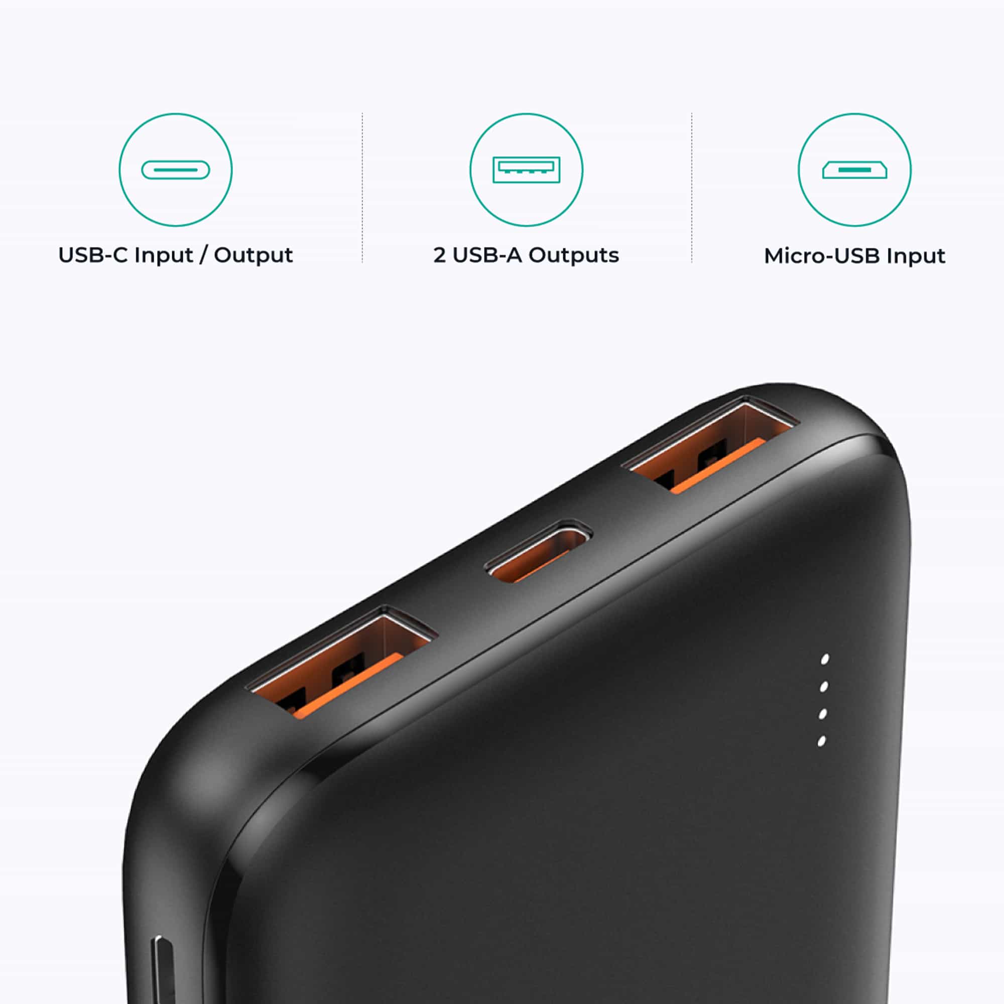 PB-N73S 18W PD 10000mAh Power Deliver USB C Power Bank