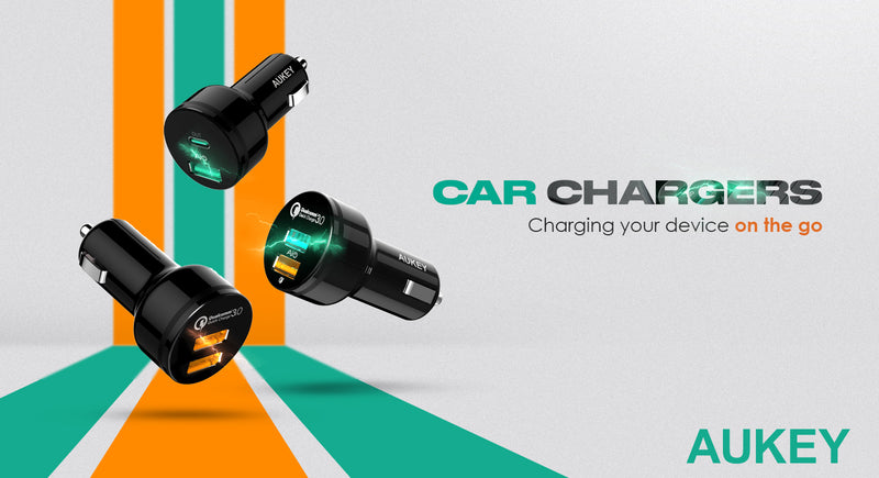 Aukey Car Chargers The Ideal On-The-GO Upgrade