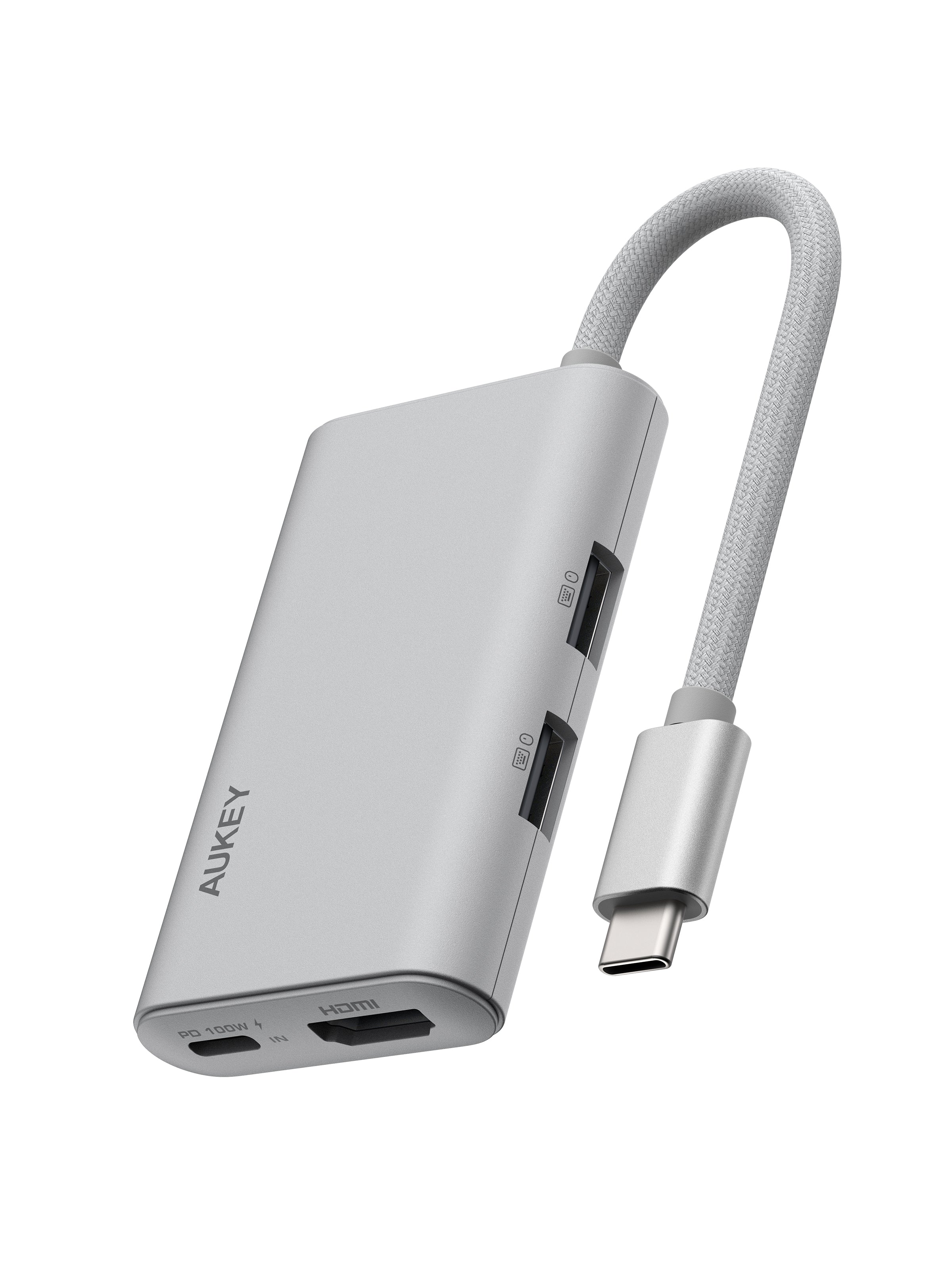 AUKEY UH-CUH06 OfficeDok 5-in-1 Lite USB Hub Adapter