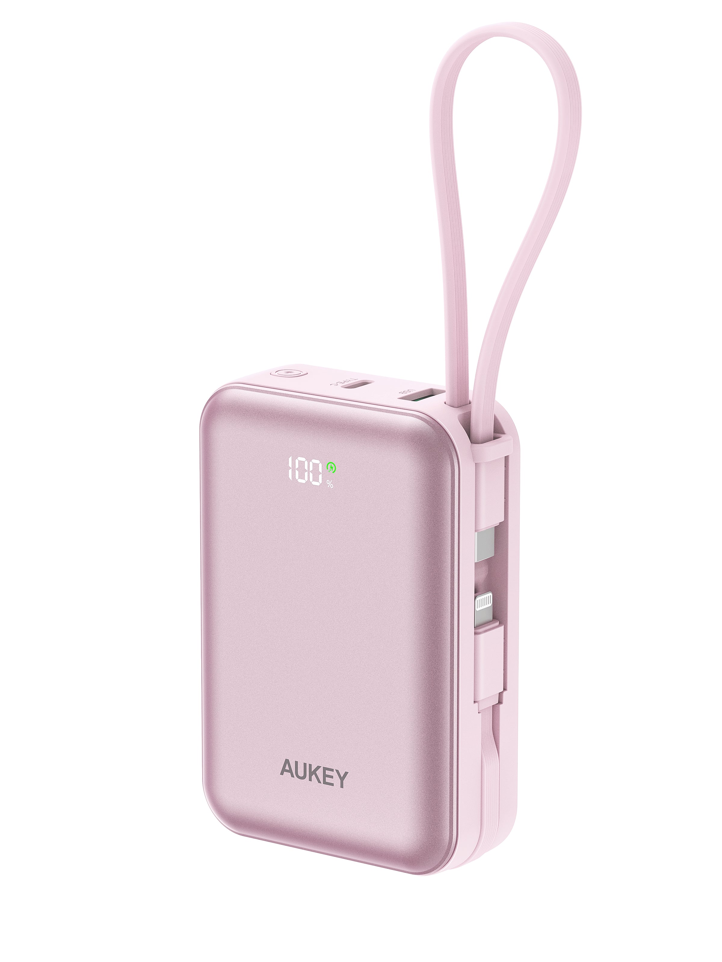 PB-Y92L 20K mAh 35W Swivel Mini L Power Bank with USB C and Lightning Cable - CCC Certification