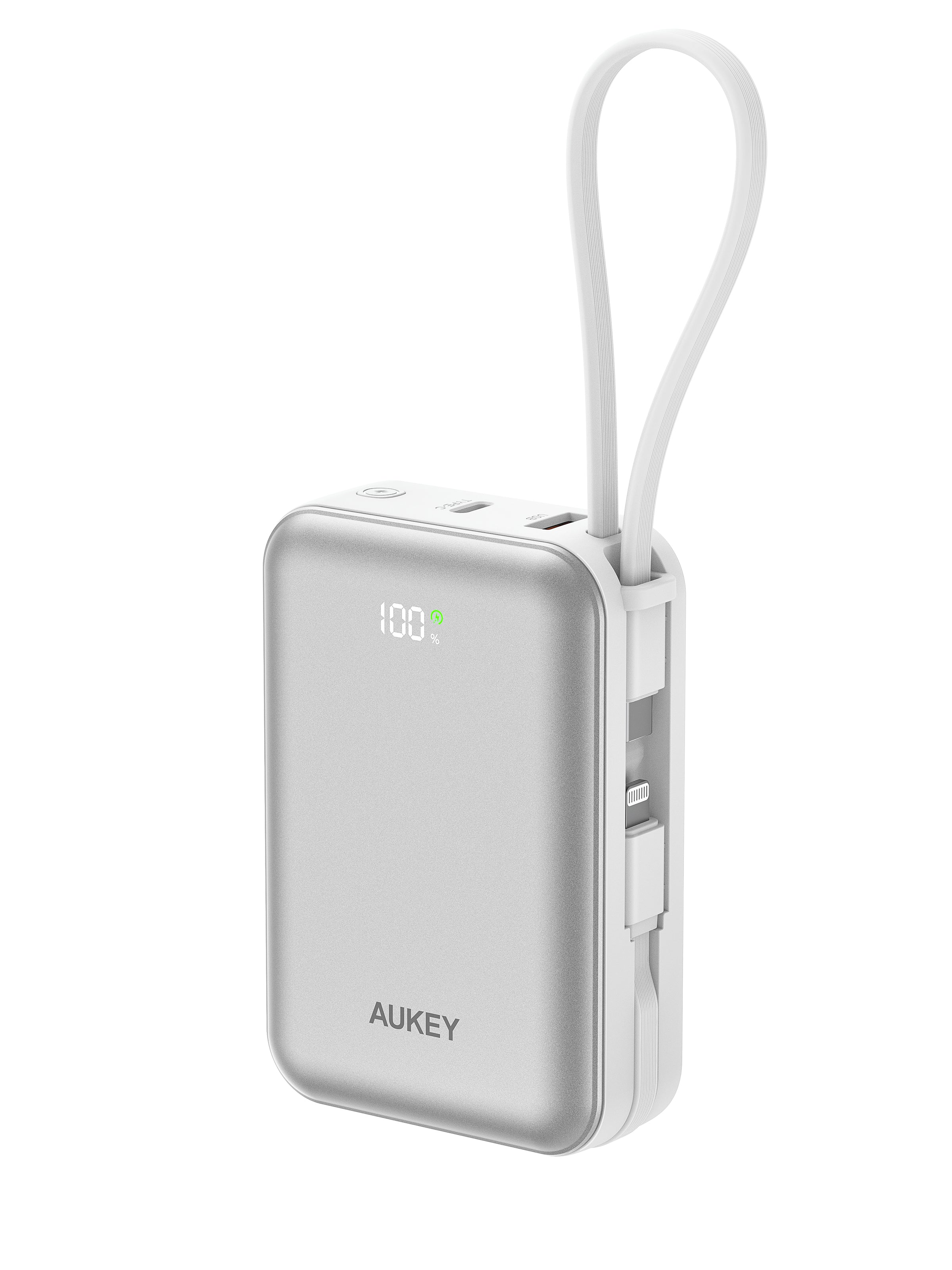 PB-Y92L 20K mAh 35W Swivel Mini L Power Bank with USB C and Lightning Cable - CCC Certification