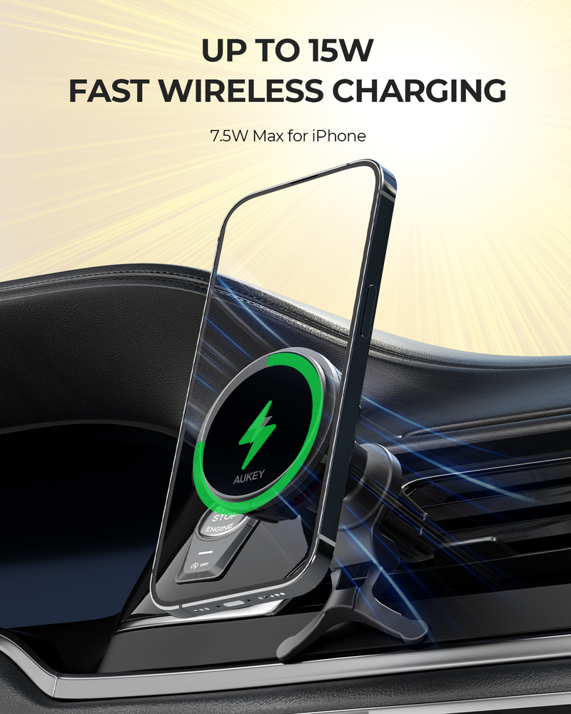 HD-M12 MagLink Freeze MagSafe Wireless Charging with Cooling System Phone Mount