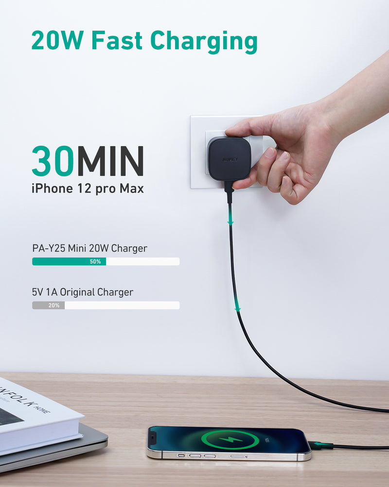 PA-Y25 20W Power Deliver USB C Mini Charger