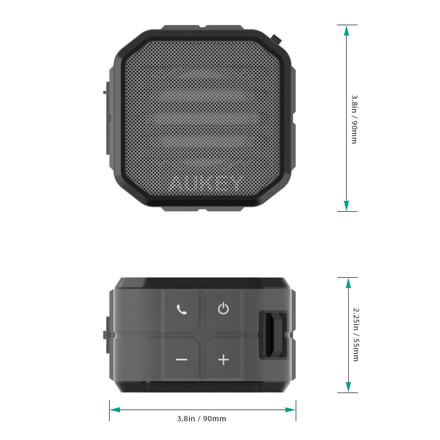 AUKEY SK-M13 Portable outdoor wireless bluetooth speaker with enhance bass - Aukey Malaysia Official Store