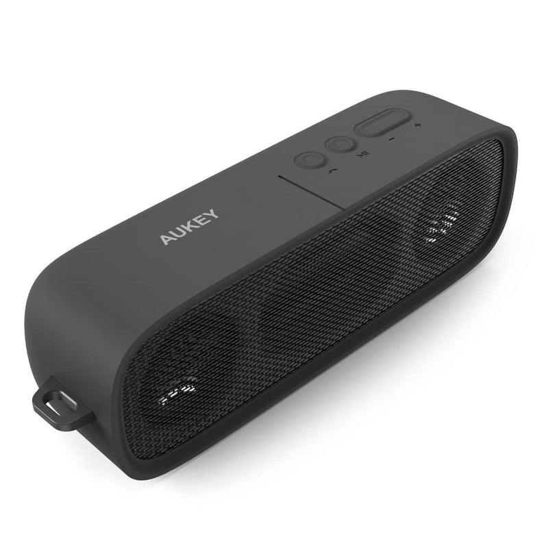 AUKEY SK-M7 Wireless Portable Bluetooth 4.1 outdoor Stereo Speaker - Black - Aukey Malaysia Official Store
