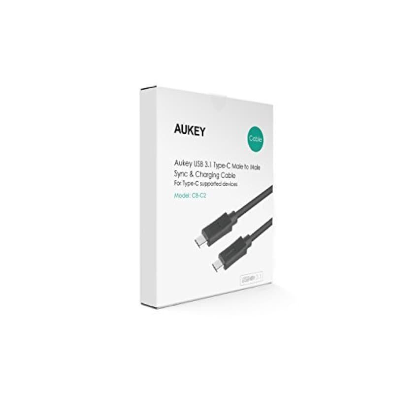 AUKEY CB-C2 USB-C TO USB-C 3.1 High Performance Cable - Aukey Malaysia Official Store