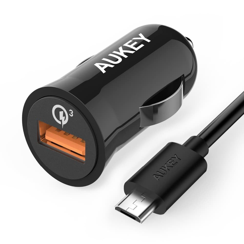AUKEY CC-T10 Qualcomm Quick Charge 3.0 Car Charger - Aukey Malaysia Official Store