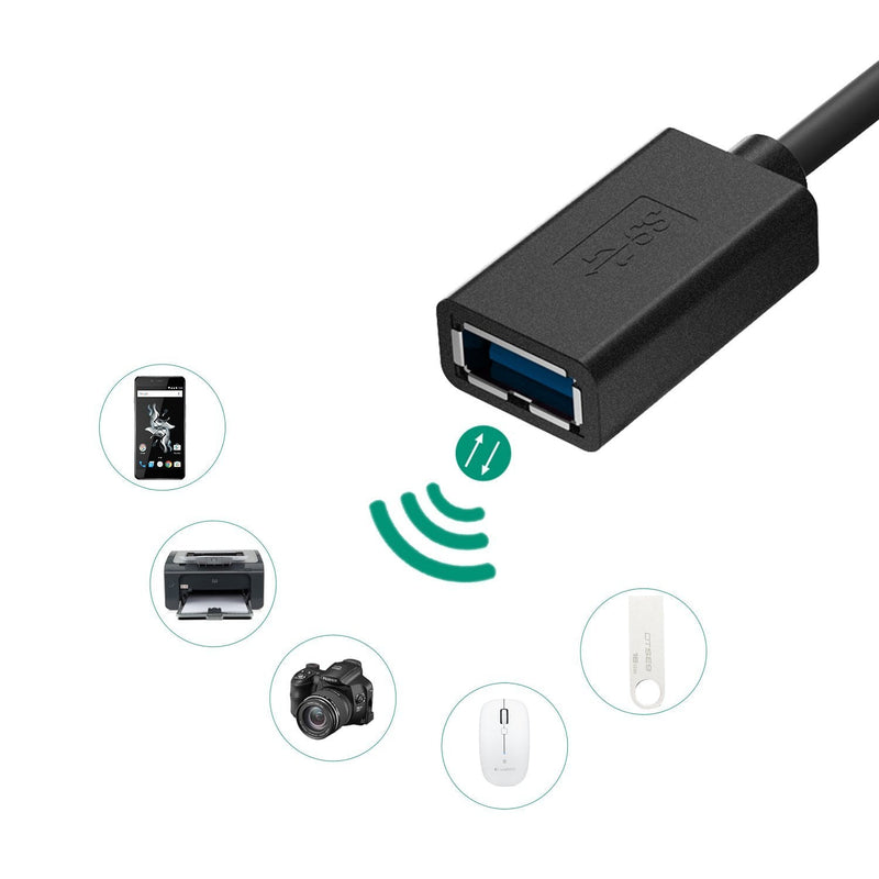 AUKEY CB-C4 USB C T0 USB 3.0 Universal Adapter For Macbook SmartPhone - Aukey Malaysia Official Store
