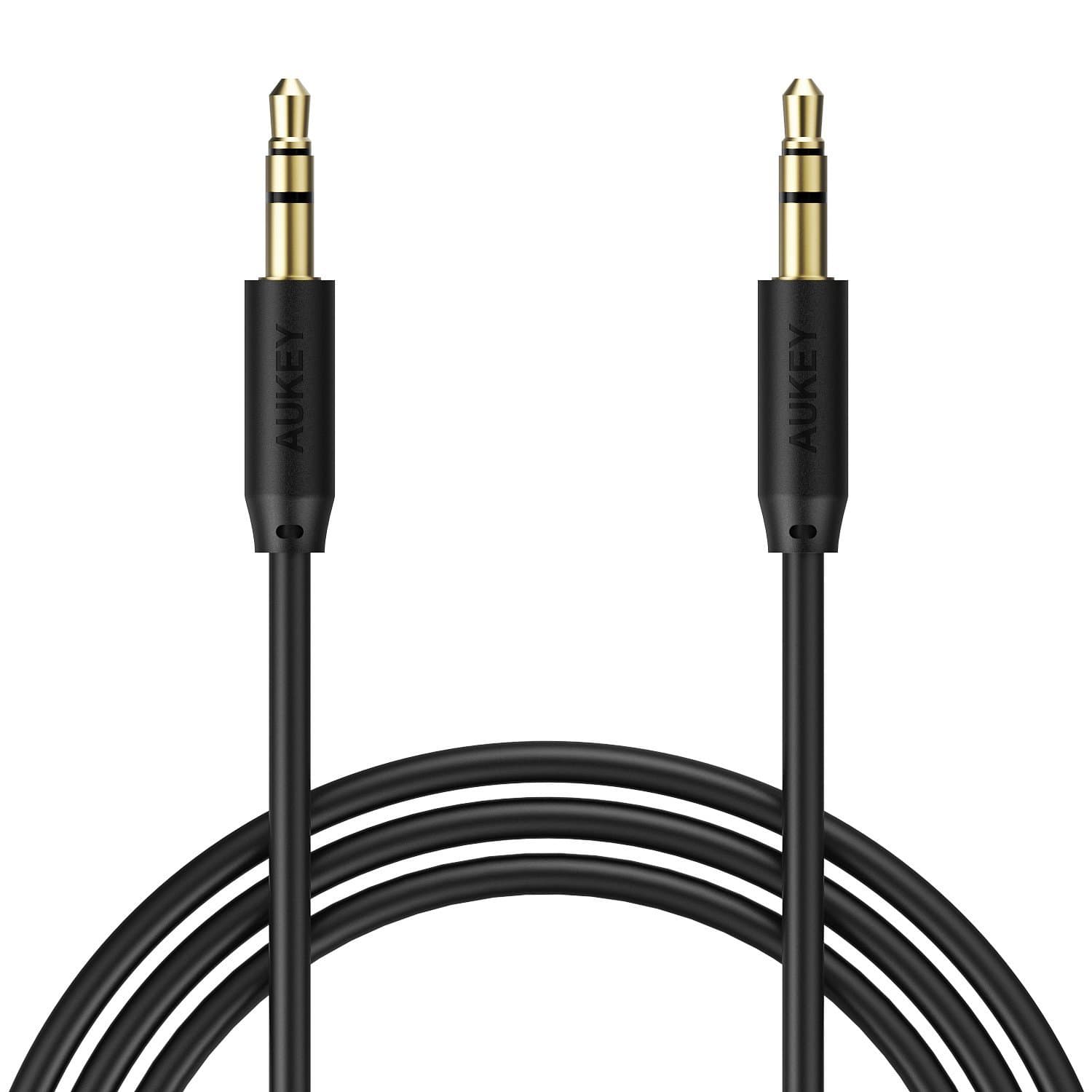 AUKEY CB-V10 Premium 3.5mm Audio Gold Plated AUX Cable 1.2 METER - Aukey Malaysia Official Store