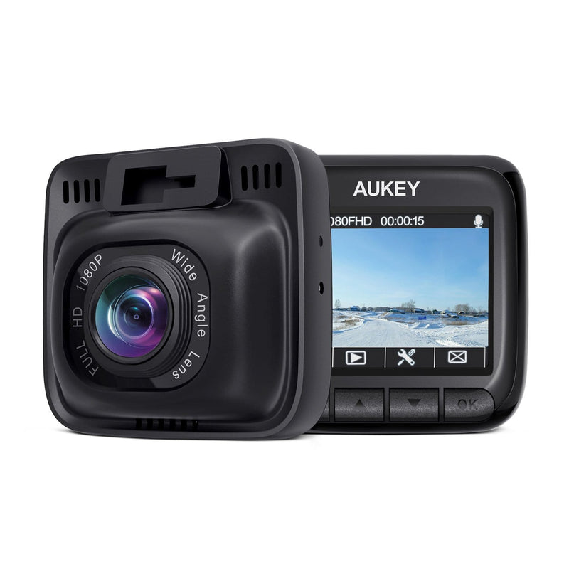 Aukey DR01 Full HD 170 Wide Angle Dashboard Camera Recorder