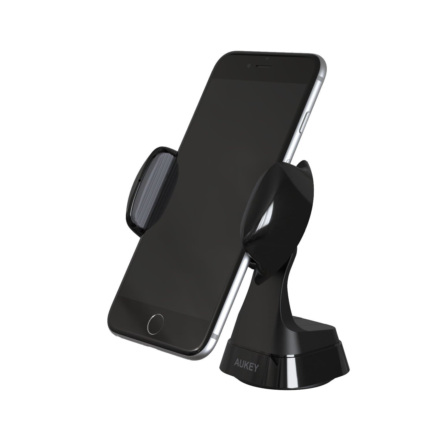AUKEY HD-C28 Windshield Dashboard 360 Degree Rotating Car Mount - Aukey Malaysia Official Store