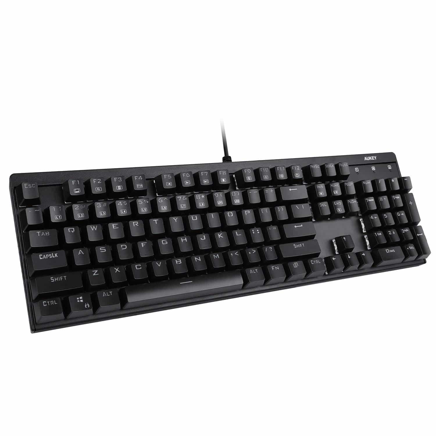 KM-G6 104 Key LED-Backlit Mechanical Keyboard