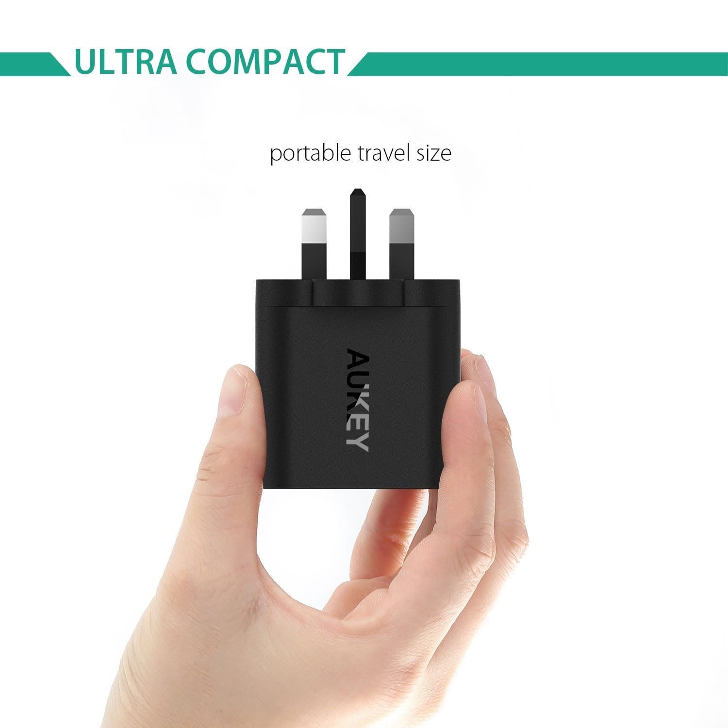 AUKEY PA-T9 19.5W Qualcomm Quick Charge 3.0 USB Travel Wall Charger - Aukey Malaysia Official Store