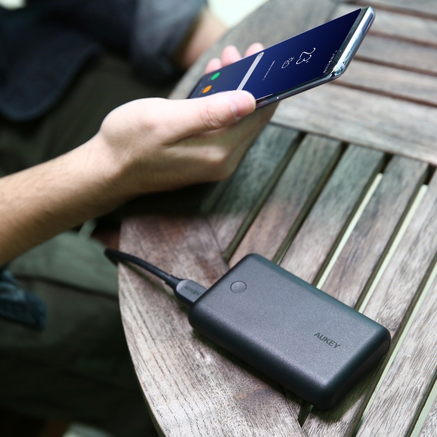 AUKEY PB-XD10 10050mAh Power Delivery 2.0 USB C Power Bank With Quick Charge 3.0 - Aukey Malaysia Official Store