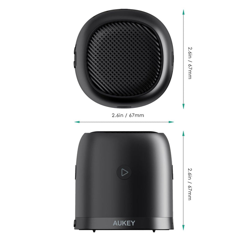 AUKEY SK-M31 Wireless Mini Bluetooth Speaker with Enhanced Bass - Aukey Malaysia Official Store