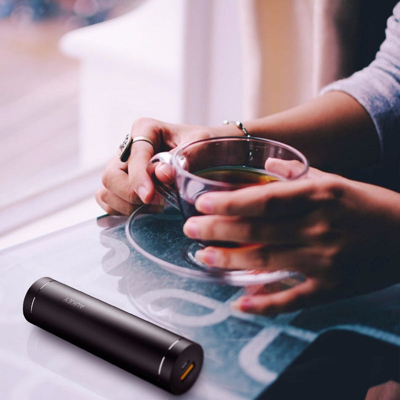AUKEY PB-T12 5000mAh Qualcomm Quick Charge 3.0 Power Bank - Aukey Malaysia Official Store