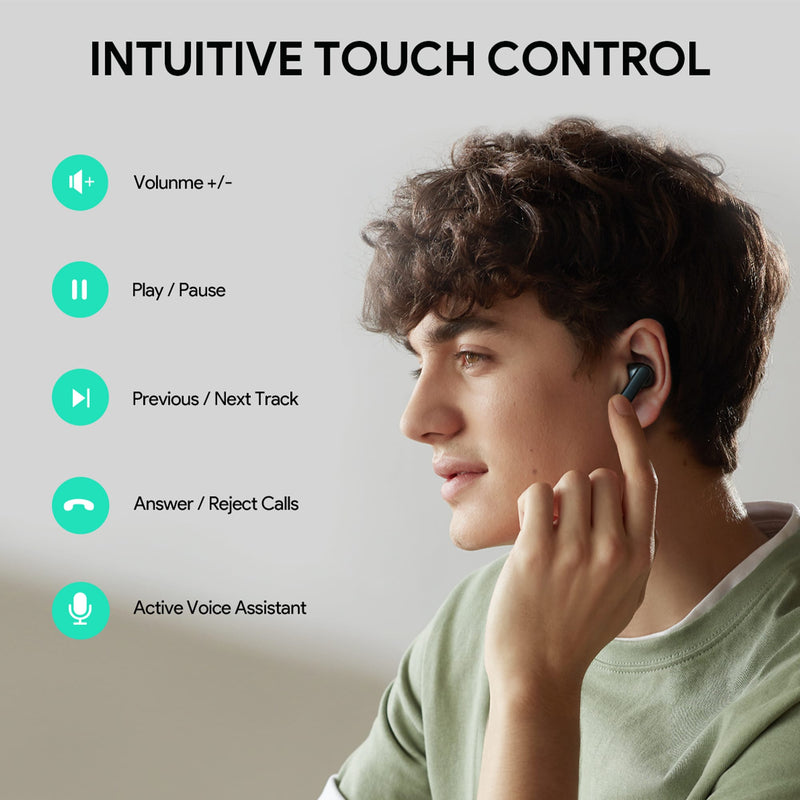 EP-M1S Bluetooth 5.2 TWS True Wireless Earbuds