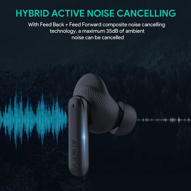 EP-N8 Sports TWS True Wireless Earbuds with ANC & Transparency Mode