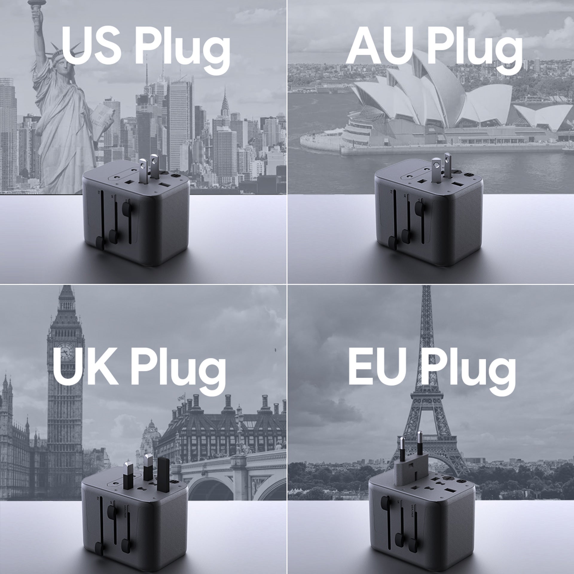 PA-TA08A 65W Travel Mate Universal Adapter