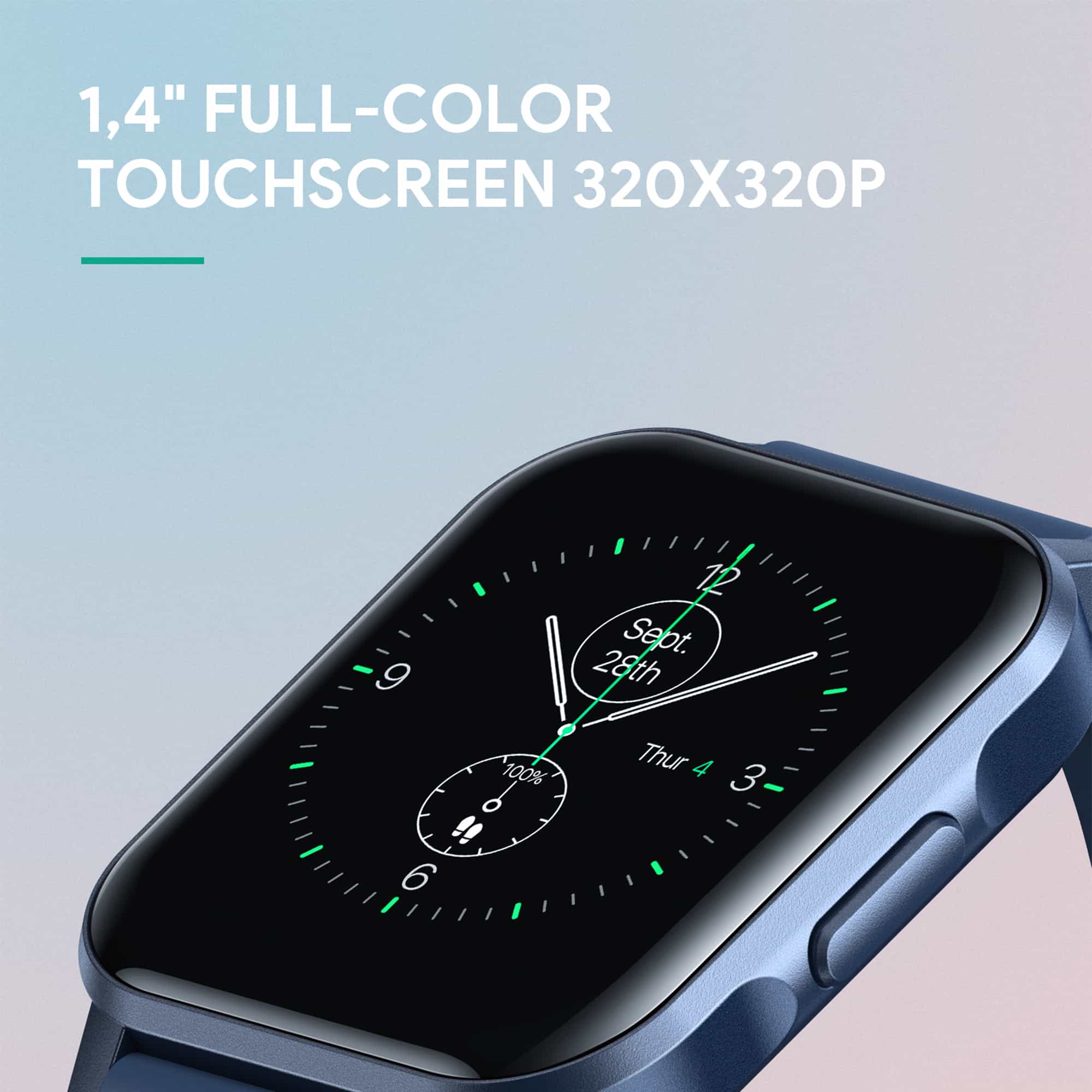 LS02 Smartwatch Fitness Tracker 12 Activity Modes IPX6 Waterproof