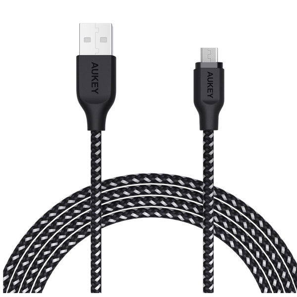 CB-AM2 Braided Nylon USB 2.0 to Micro USB Cable 2 meter