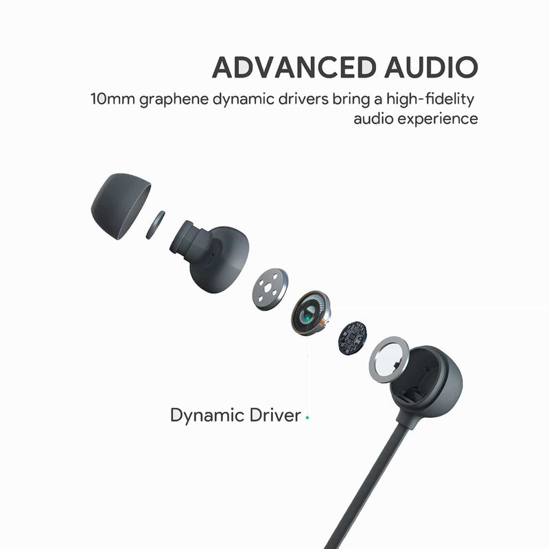 EP-B33 Qualcomm aptX Bluetooth 5.0 Neckband Wireless Earbuds