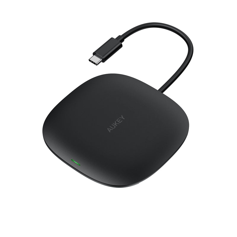 CB-C70 5-in-1 Wireless Charging USB C Hub with 2 USB 3.0 Ports, 4K HDMI and 100W Power Delivery