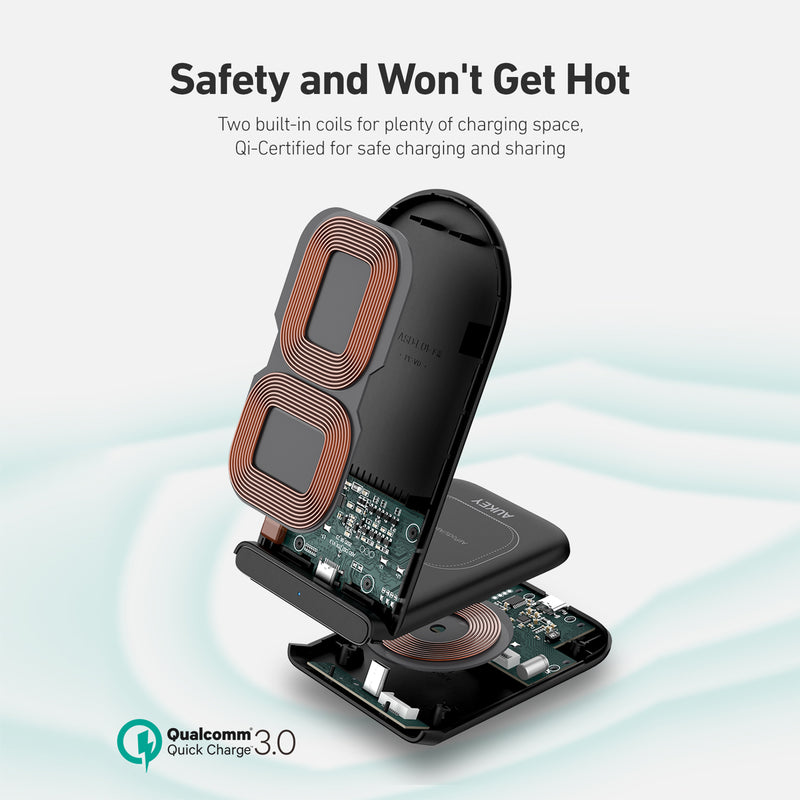 LC-A2 Aircore 2 in 1 Wireless Charging Stand
